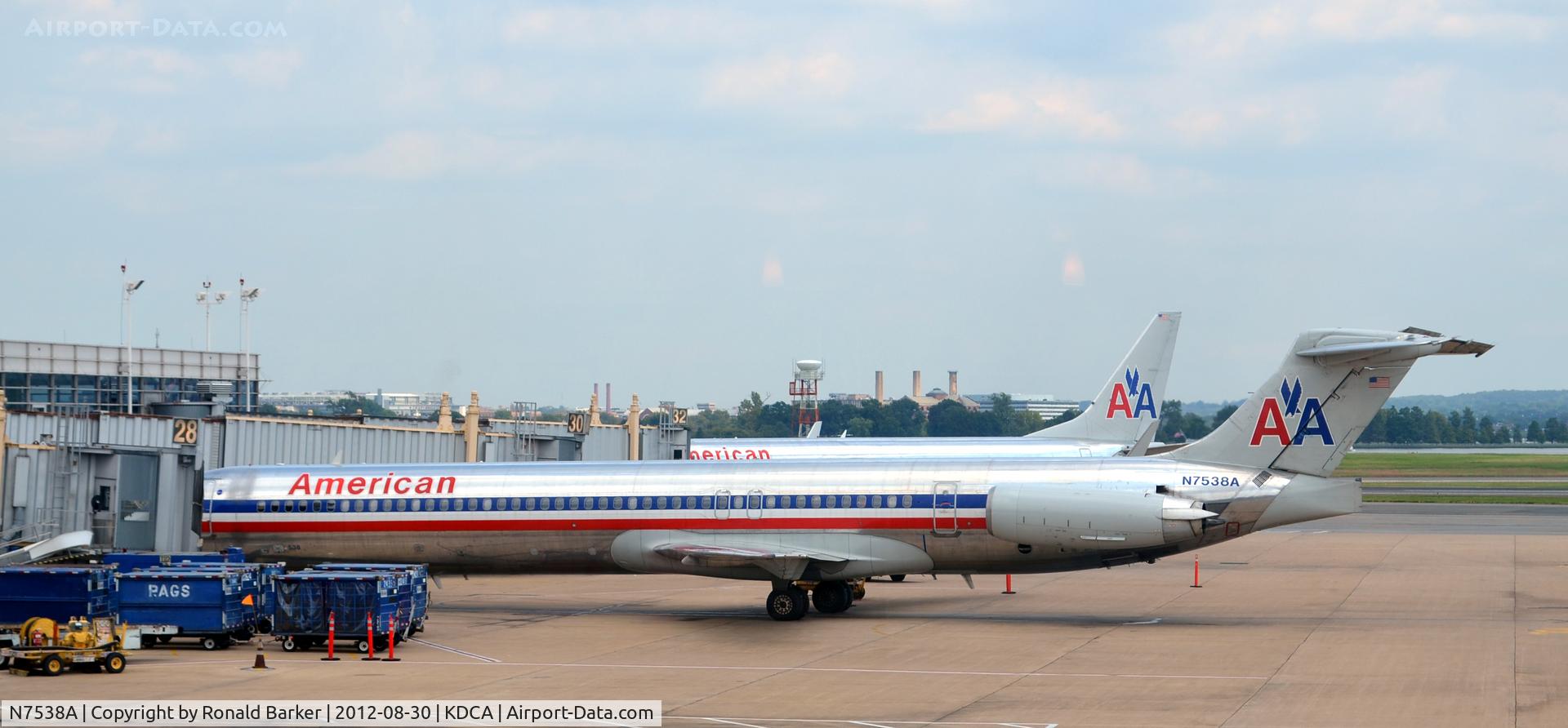 N7538A, 1990 McDonnell Douglas MD-82 (DC-9-82) C/N 49992, DCA, VA