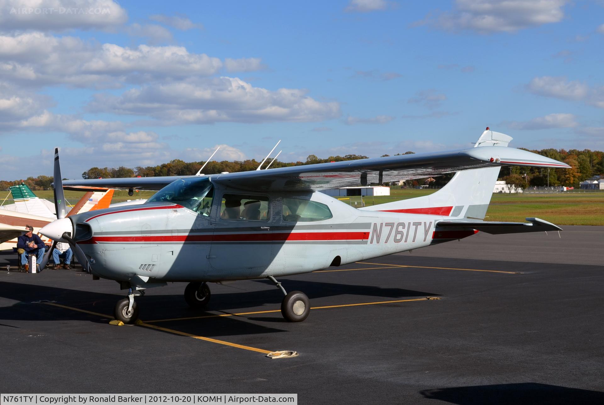 N761TY, 1978 Cessna T210M Turbo Centurion C/N 21062516, Orange