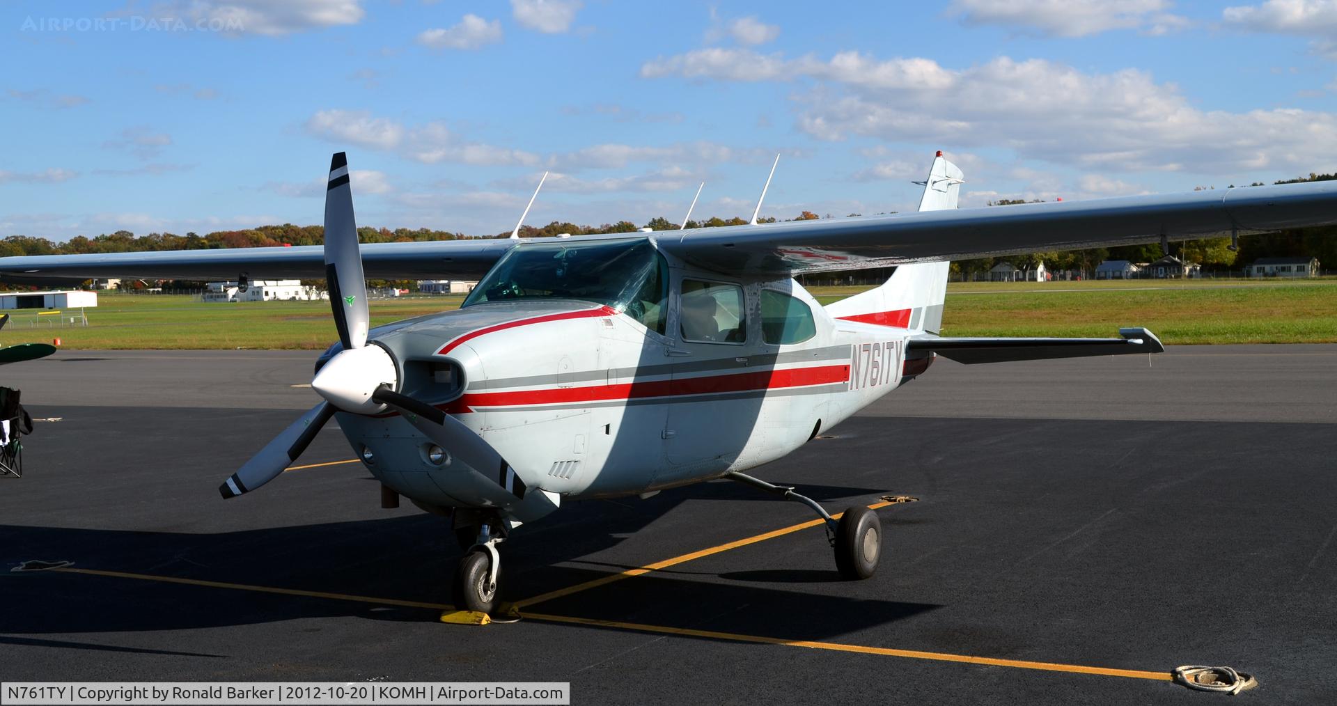 N761TY, 1978 Cessna T210M Turbo Centurion C/N 21062516, Orange