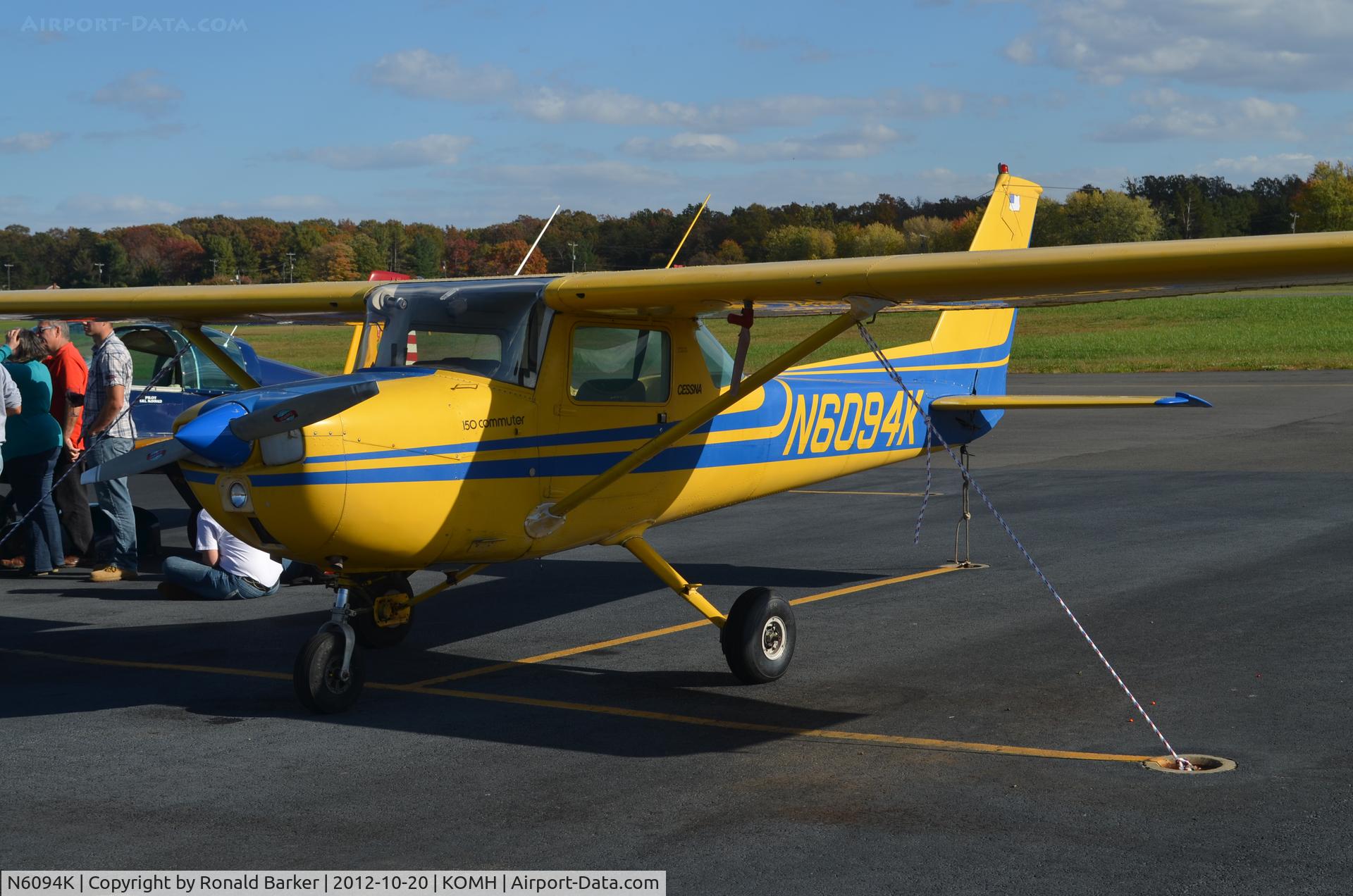 N6094K, 1975 Cessna 150M C/N 15077522, Orange