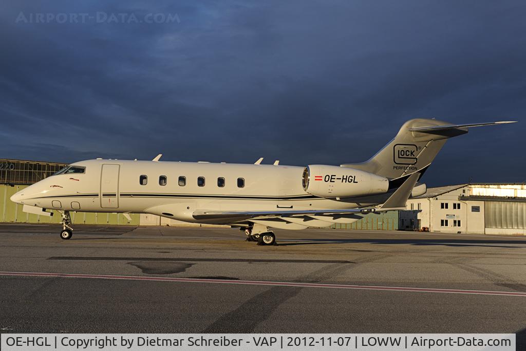 OE-HGL, 2011 Bombardier Challenger 300 (BD-100-1A10) C/N 20335, BD100 Challenger 300