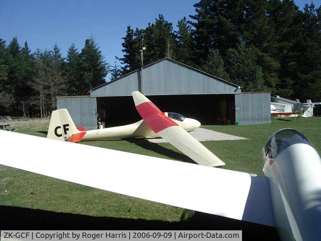 ZK-GCF, Slingsby T-43 Skylark 3F C/N 1222, GCF in New Zealand 2006