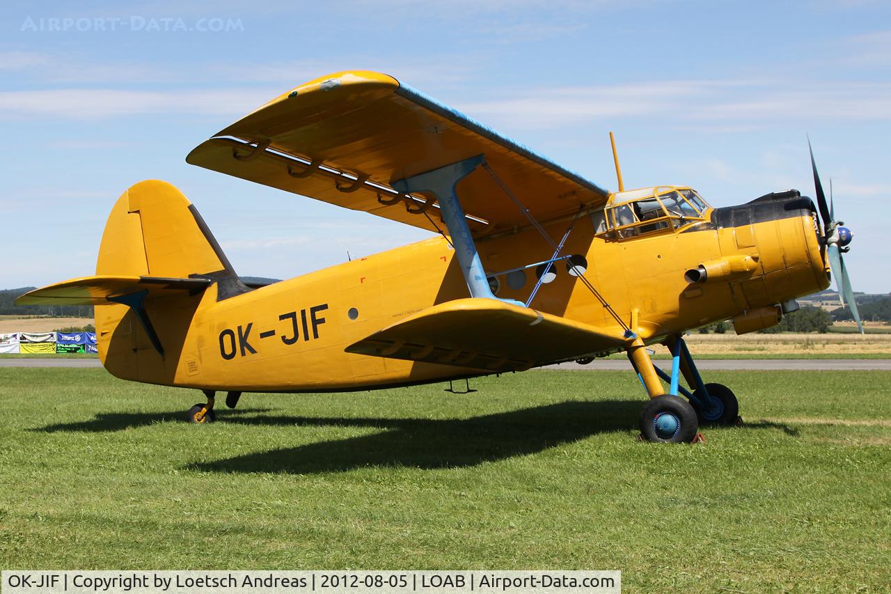 OK-JIF, Antonov (PZL-Mielec) An-2 C/N 1G186-20, AN-II