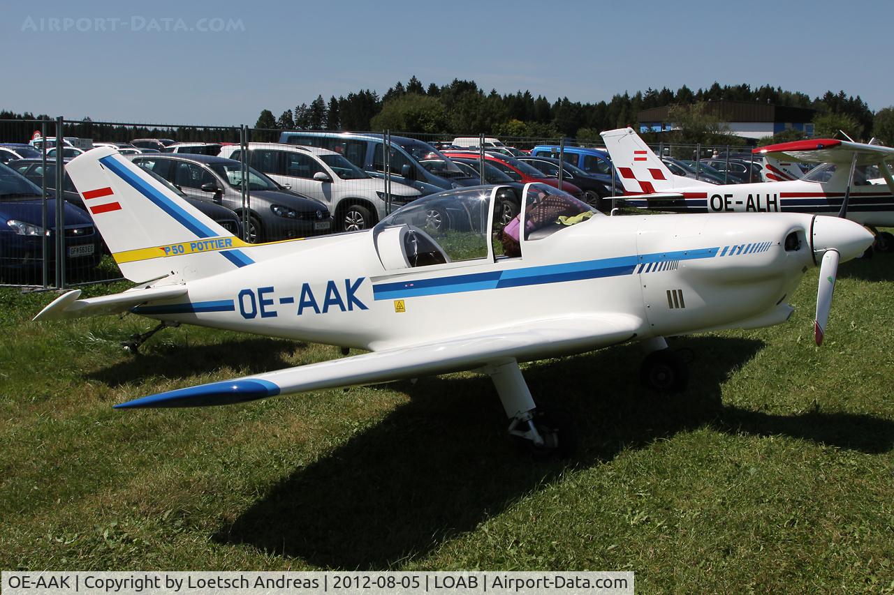 OE-AAK, Pottier P-50P C/N 014, rare type