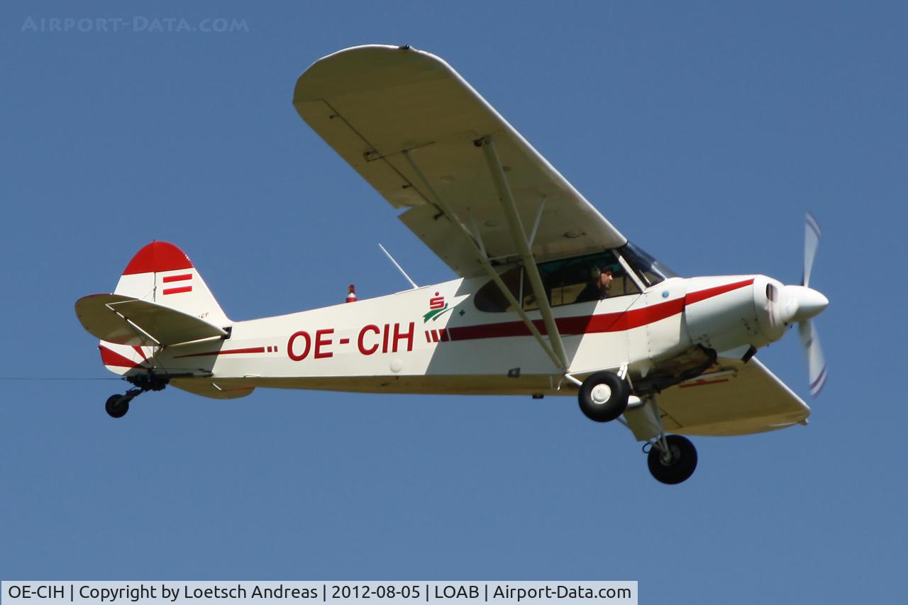 OE-CIH, Piper PA-18-180 Super Cub C/N 18-6765, Piper PA18