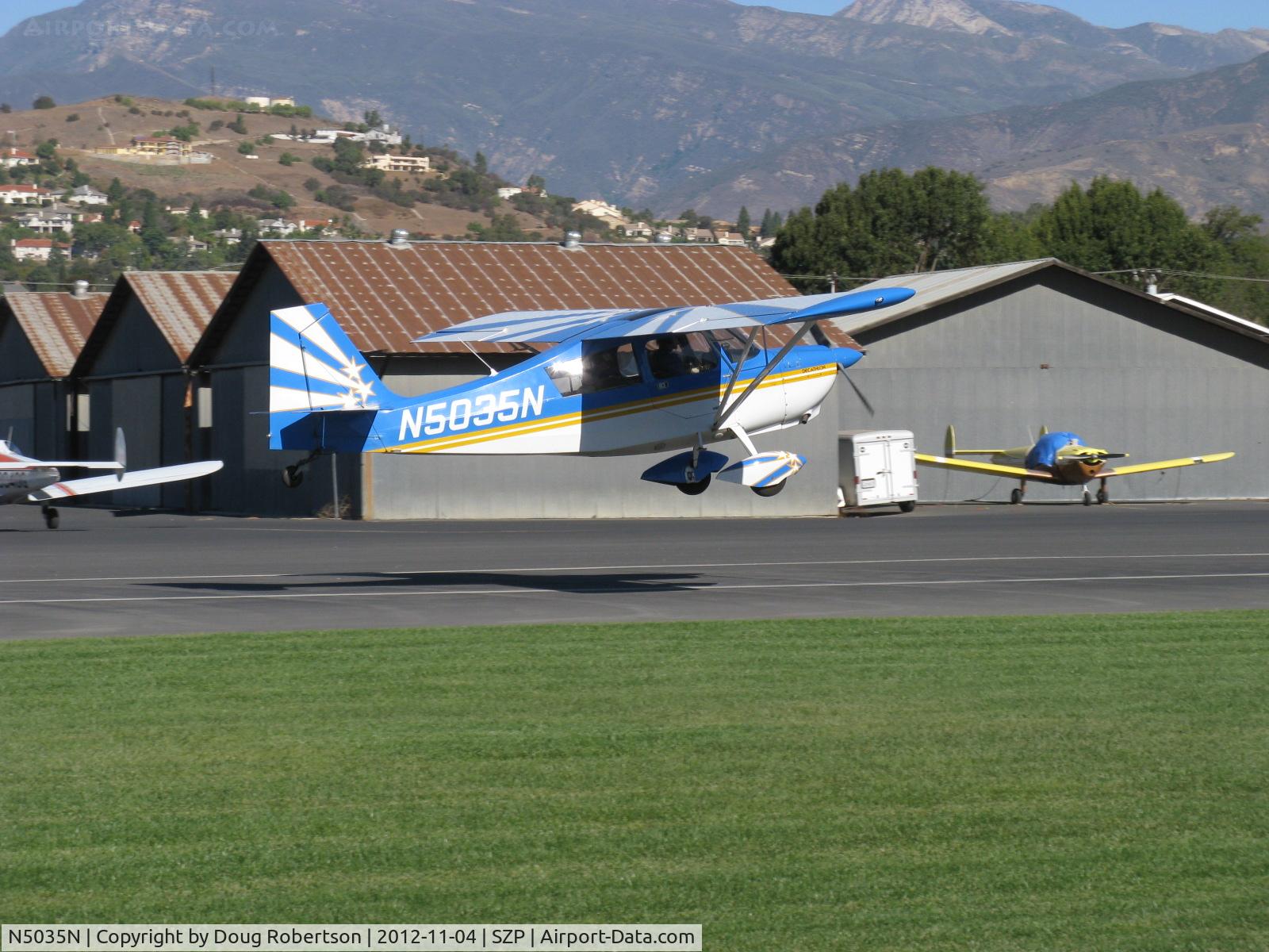 N5035N, 1978 Bellanca 8KCAB Decathlon C/N 470-79, 1978 Bellanca 8KCAB DECATHLON, Lycoming AEIO-320 150 Hp, landing Rwy 04