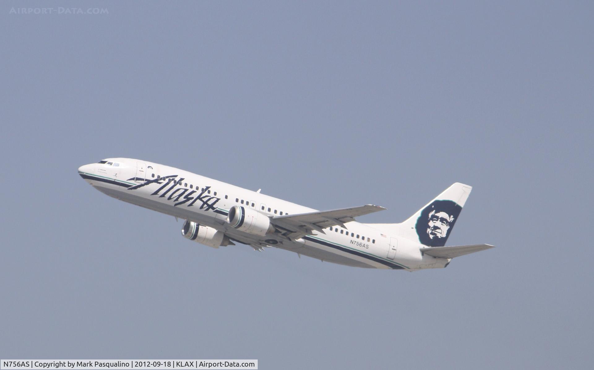 N756AS, 1992 Boeing 737-4Q8 C/N 25097, Boeing 737-400