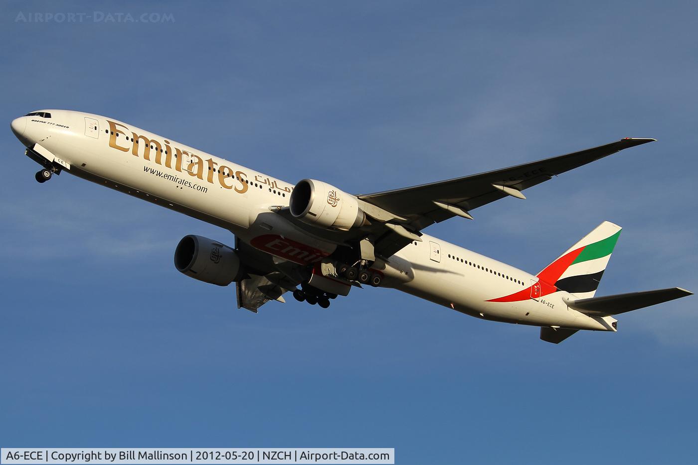 A6-ECE, 2007 Boeing 777-31H/ER C/N 35575, To SYD as EK419