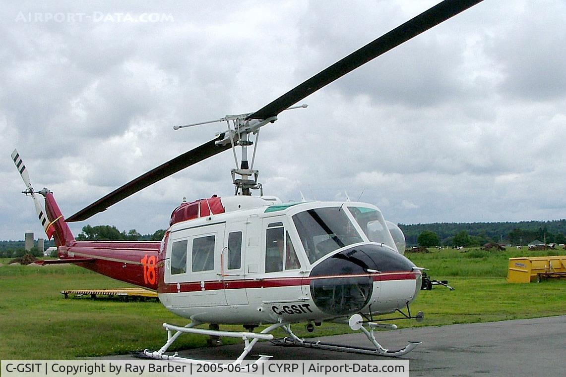 C-GSIT, 1973 Bell 205A-1 C/N 30120, Bell 205A-1 [30120] Ottowa-Carp~C 19/06/2005