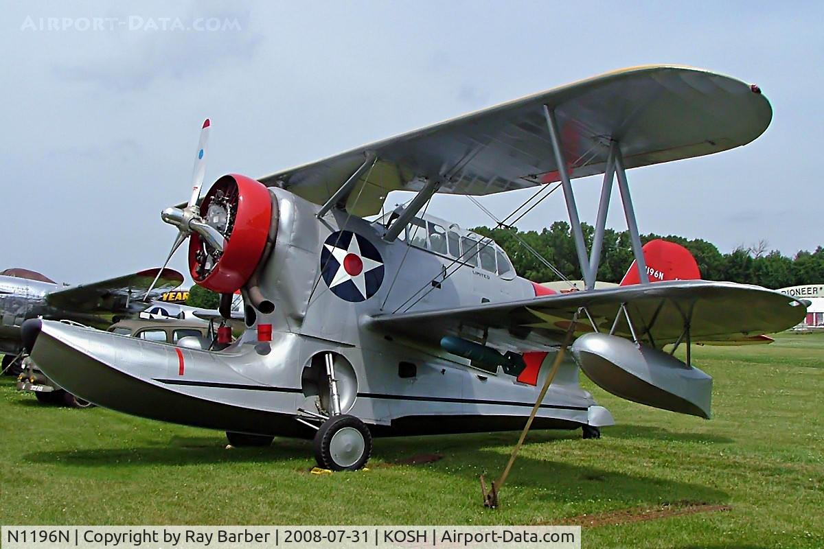 N1196N, 1944 Grumman J2F-6 Duck C/N 36976, Grumman J2F-6 Duck [Unknown] Oshkosh~N 31/07/2008
