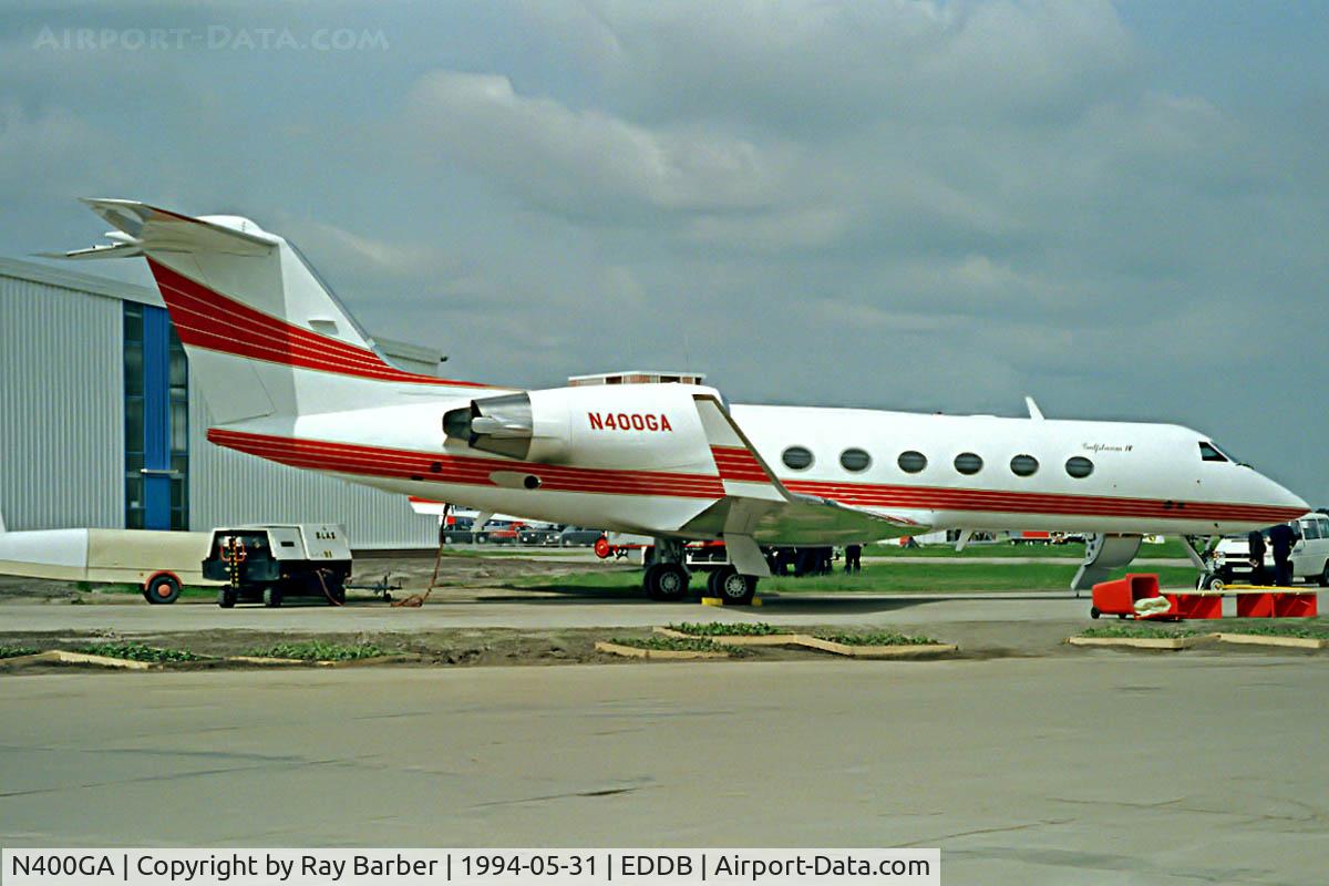 N400GA, 1987 Gulfstream Aerospace G-IV C/N 1001, Gulfstream G4 [1001] Berlin-Schonefeld~D 31/05/1994