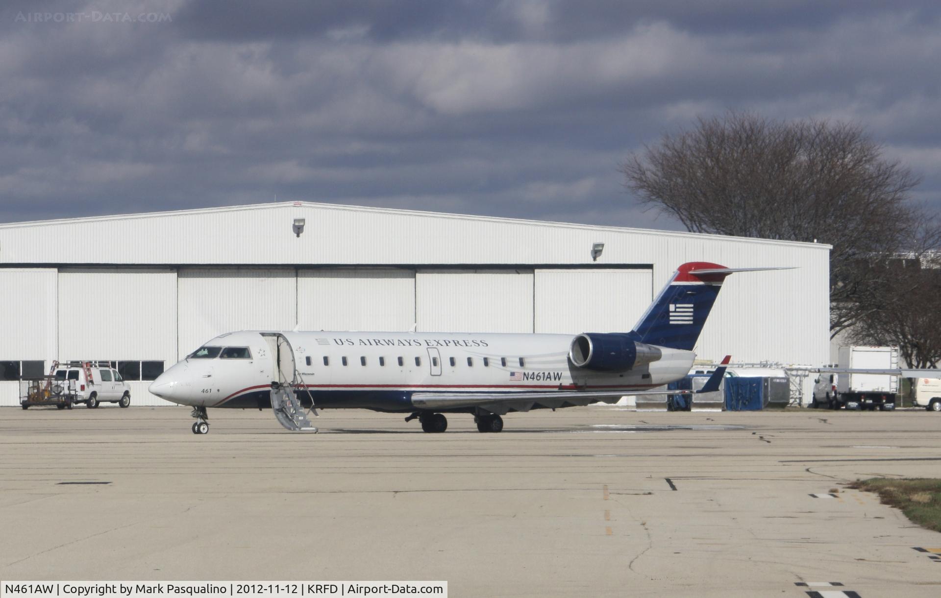 N461AW, 2003 Canadair CRJ-200LR (CL-600-2B19) C/N 7870, CL-600-2B19