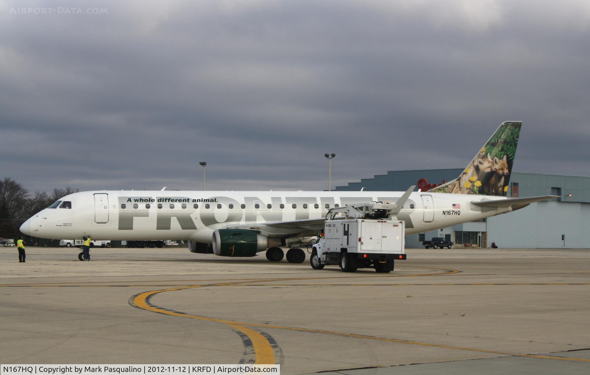 N167HQ, 2008 Embraer 190AR (ERJ-190-100IGW) C/N 19000173, ERJ 190-100 IGW