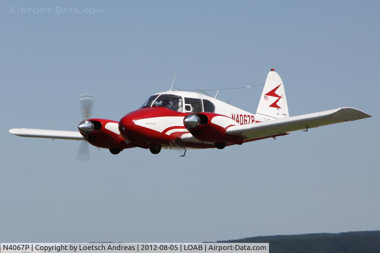 N4067P, 1959 Piper PA-23-160 Apache C/N 23-1545, Piper Twin