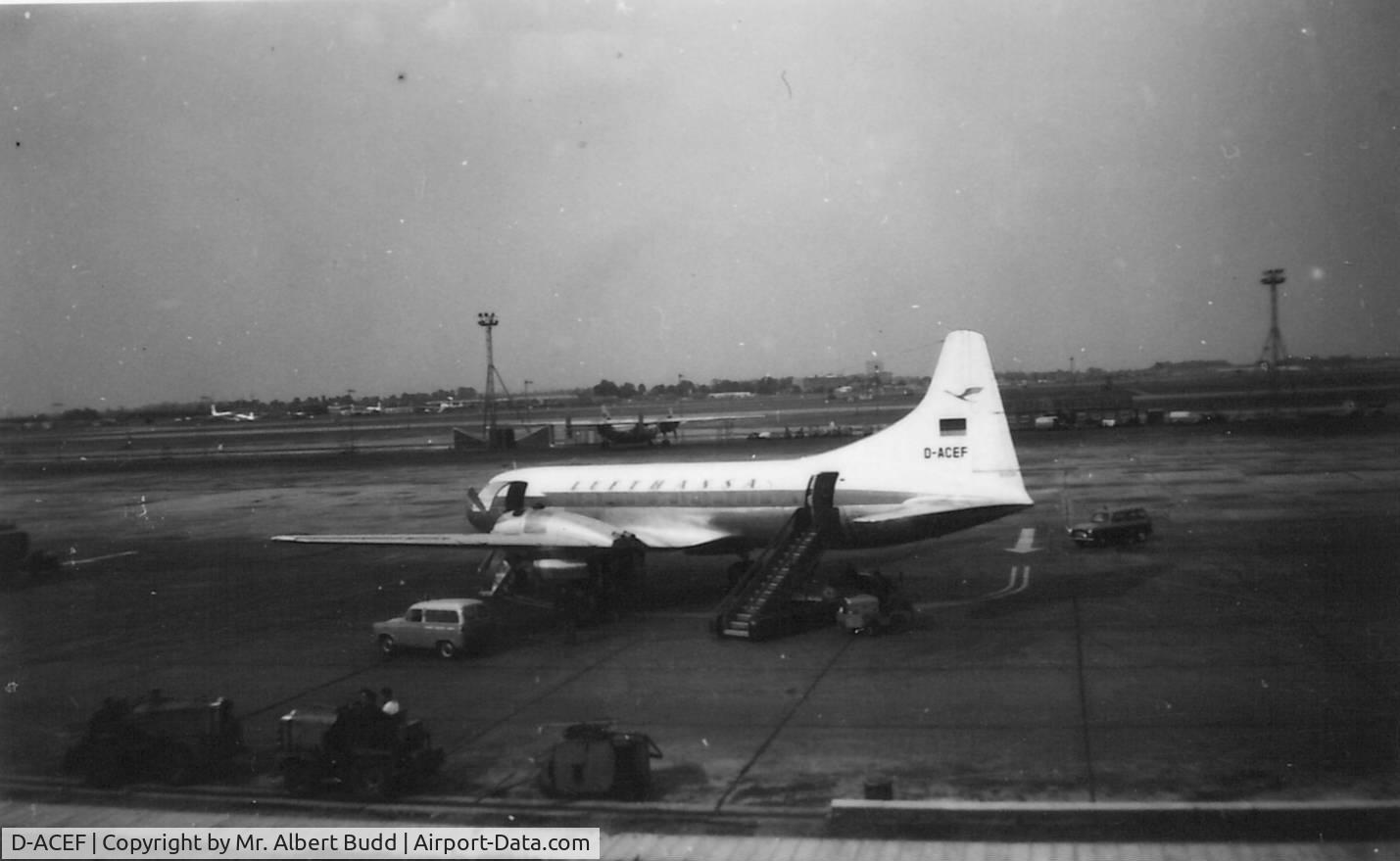D-ACEF, Convair 340-68 C/N 210, Unknown location in the UK