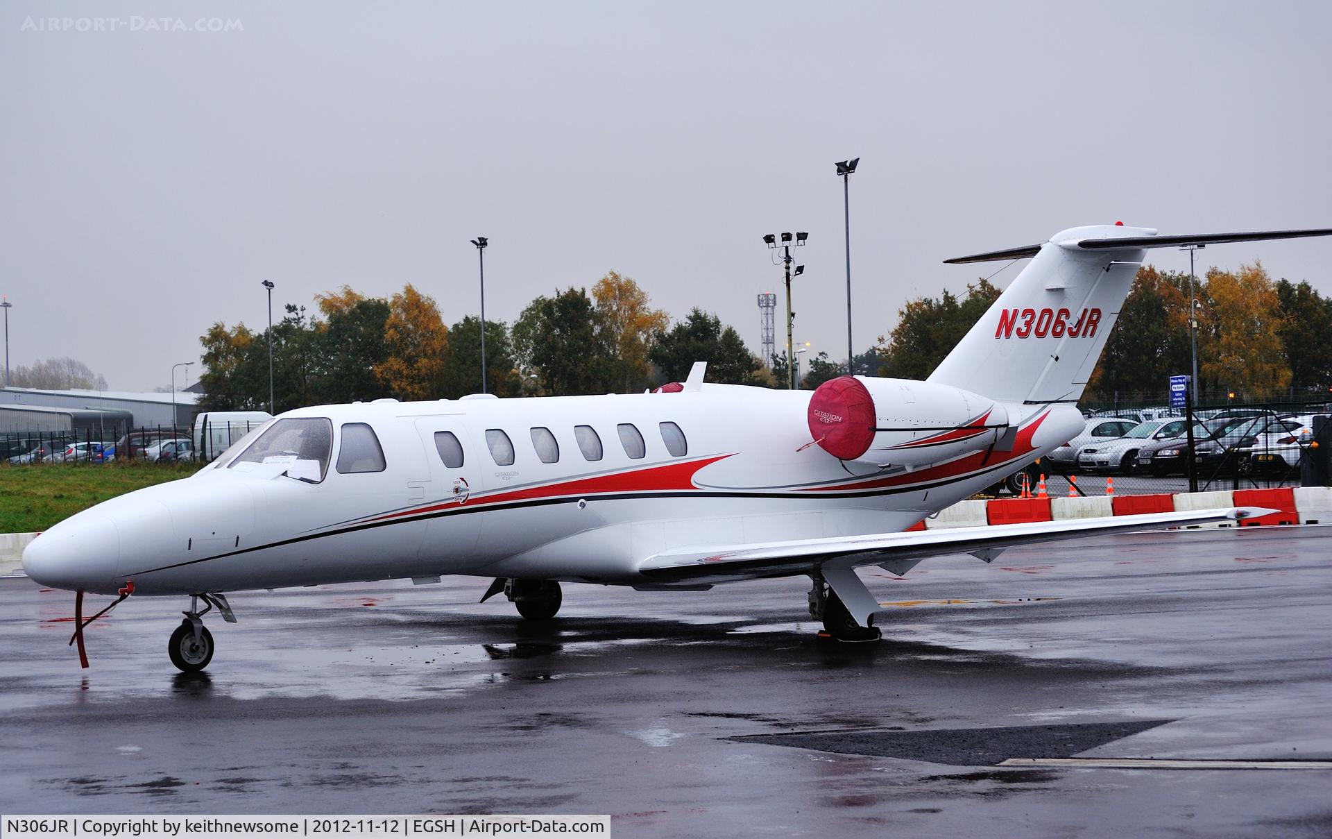 N306JR, 2006 Cessna 525A CitationJet CJ2+ C/N 525A0306, Parked in the rain !