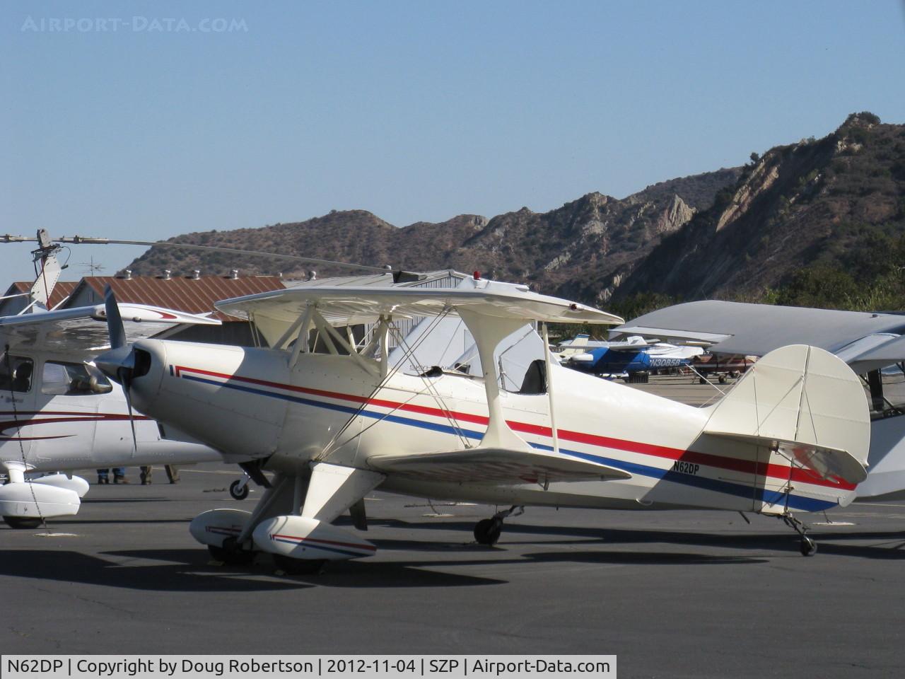 N62DP, 1988 Steen Skybolt C/N KEM 1, 1988 Glanville/Glanville STEEN SKYBOLT, Lycoming AEIO-360-B4A 180 Hp