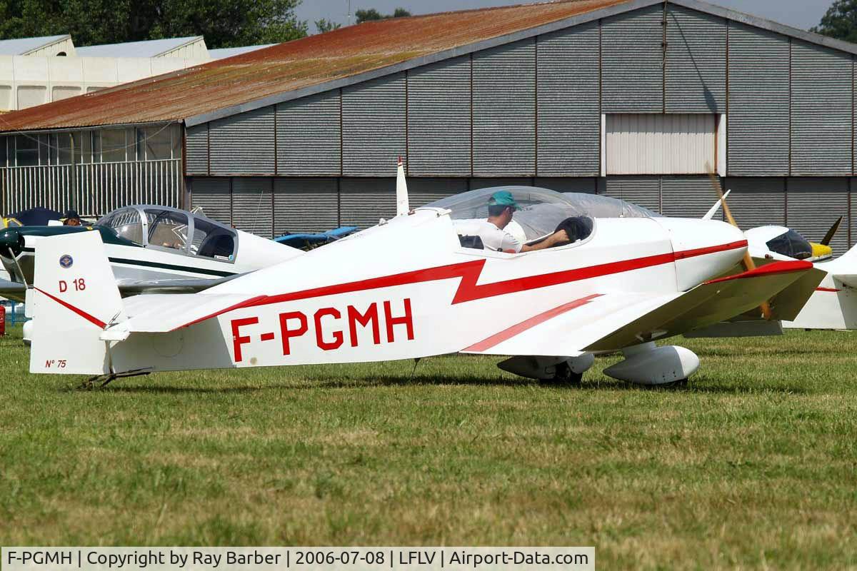 F-PGMH, Jodel D-18 C/N 75, Jodel D.18 [75] Vichy~F 08/07/2006