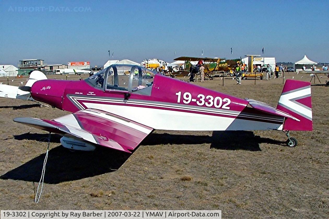 19-3302, Jodel D-18 C/N V394, Jodel D.18 Sovereign [V394] Avalon~VH 22/03/2007. Named 