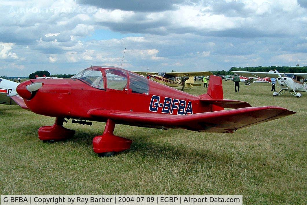 G-BFBA, 1959 SAN Jodel DR-100A Ambassadeur C/N 88, SAN Jodel DR.100A [88] Kemble~G 09/07/2004