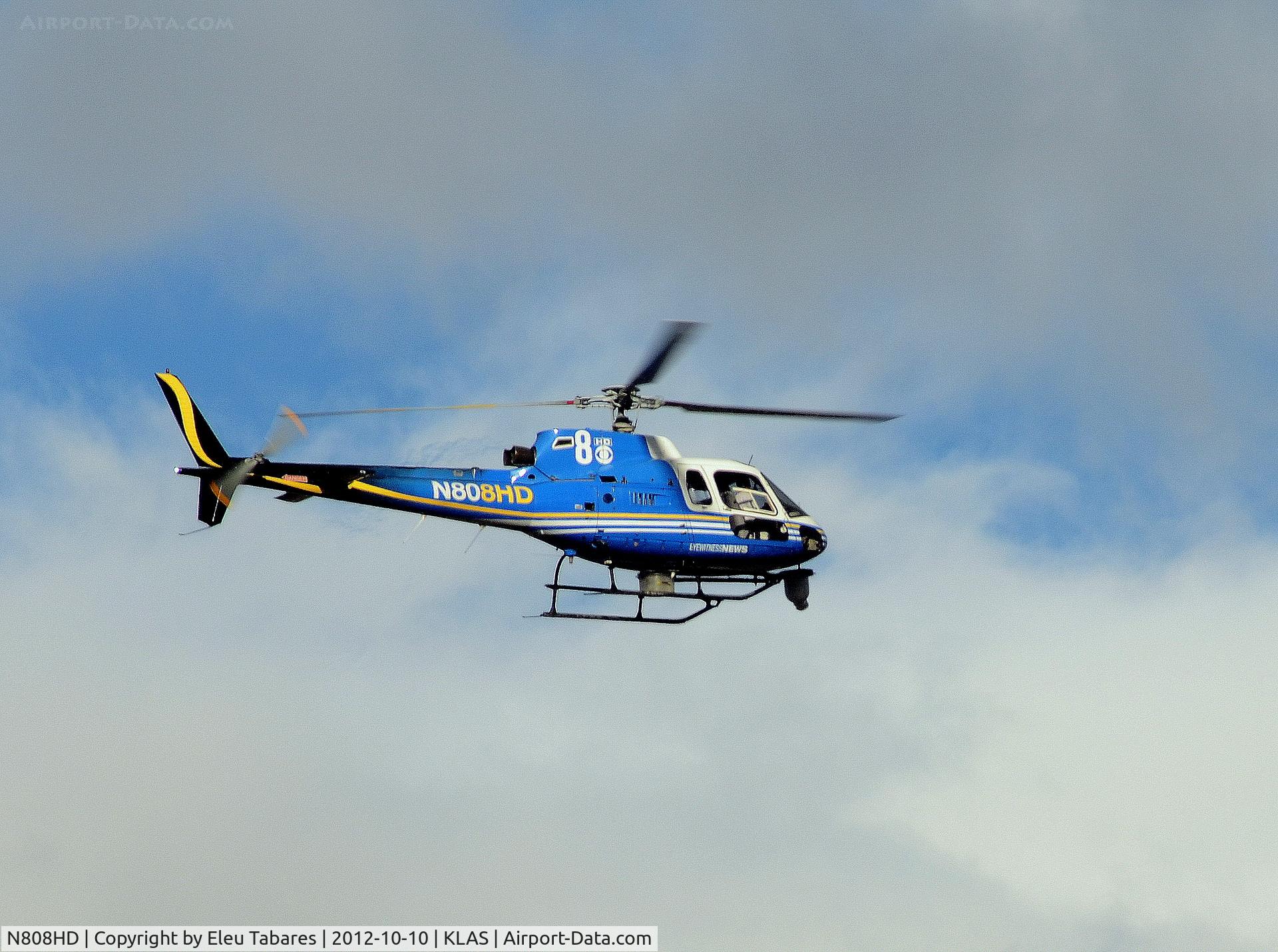 N808HD, Eurocopter AS-350BA Ecureuil C/N 2347, Taken over Las Vegas, Nevada