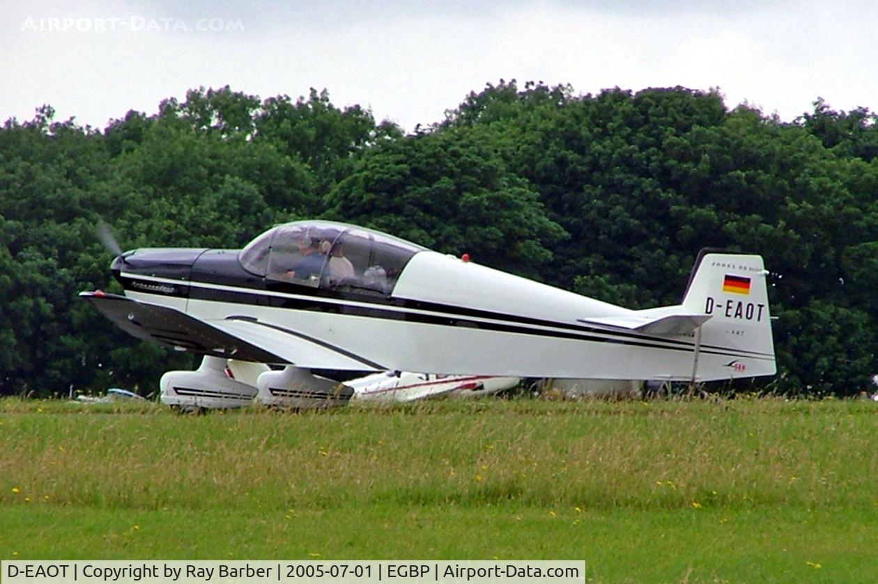 D-EAOT, Jodel DR.1050 C/N 147, SAN Jodel DR.1050 Ambassadeur [147] Kemble~G 01/07/2005