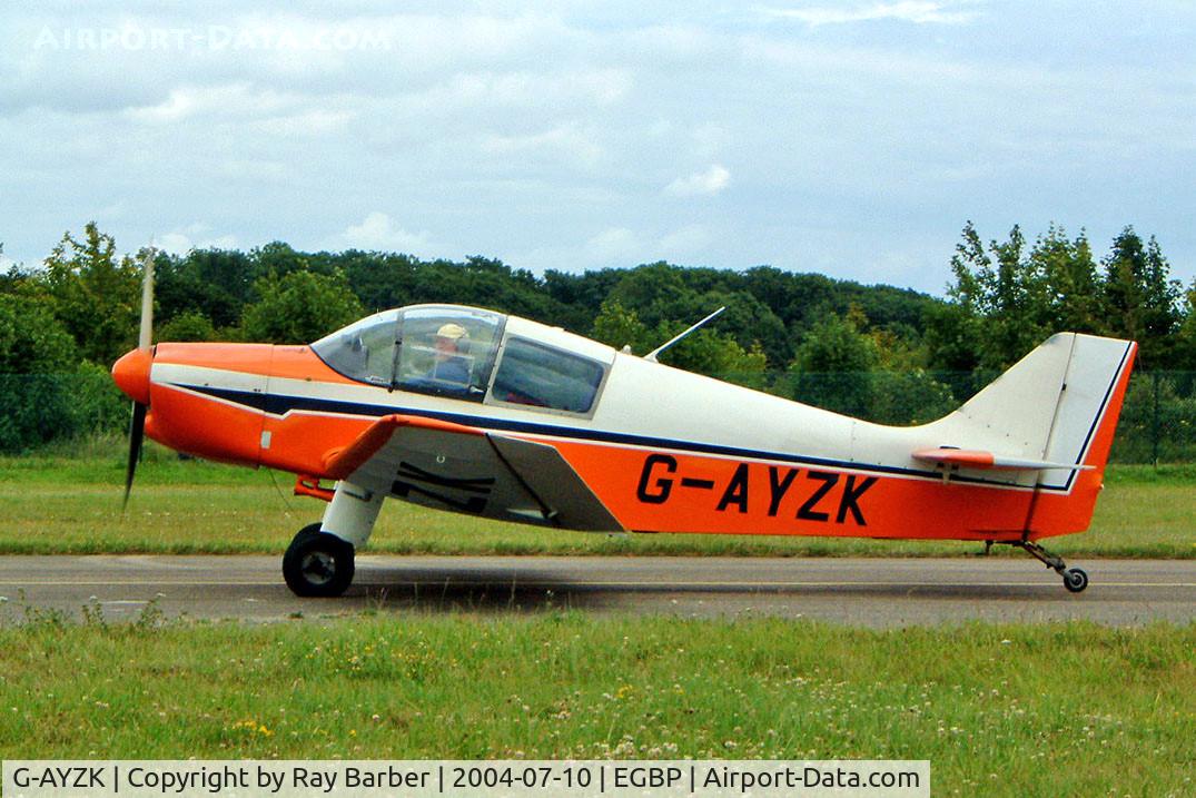 G-AYZK, 1964 CEA Jodel DR-1050M-1 Sicile Sicile C/N 590, SAN Jodel DR.1050-M1 Sicile Record [590] Kemble~G 10/07/2004