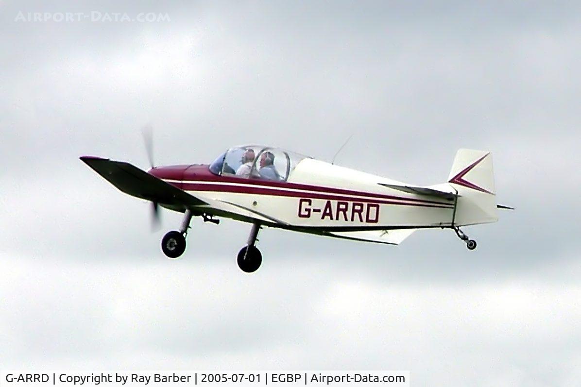 G-ARRD, 1961 SAN Jodel DR.1050 Ambassadeur C/N 274, SAN Jodel DR.1051 Ambassadeur [274] Kemble~G 01/07/2005. Seen departing.