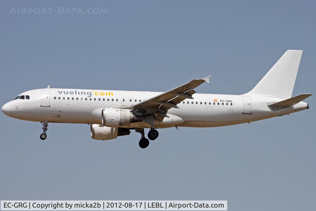 EC-GRG, 1990 Airbus A320-211 C/N 143, Landing. Scapping in september 2012