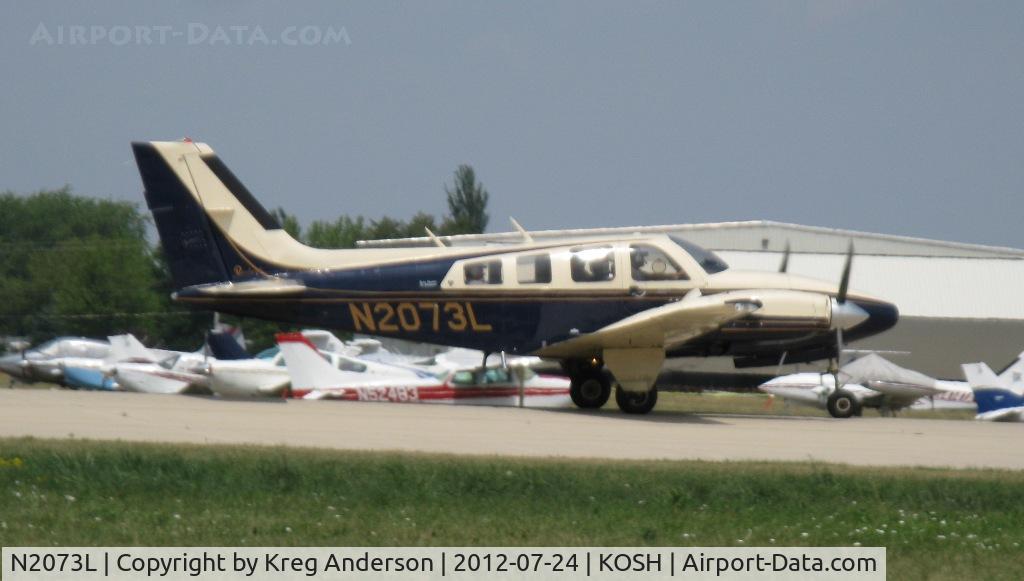 N2073L, 1976 Beech 58P Baron C/N TJ-73, EAA AirVenture 2012