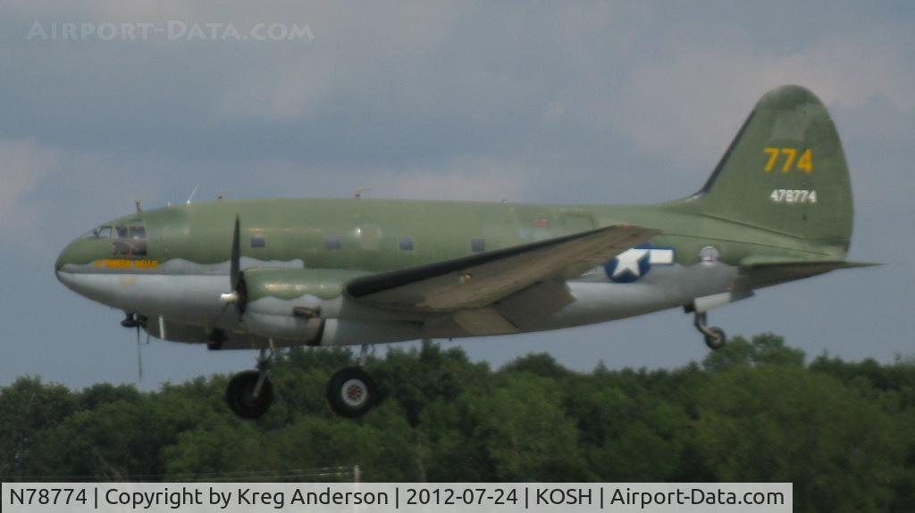 N78774, 1944 Curtiss C-46F Commando C/N 22597, EAA AirVenture 2012