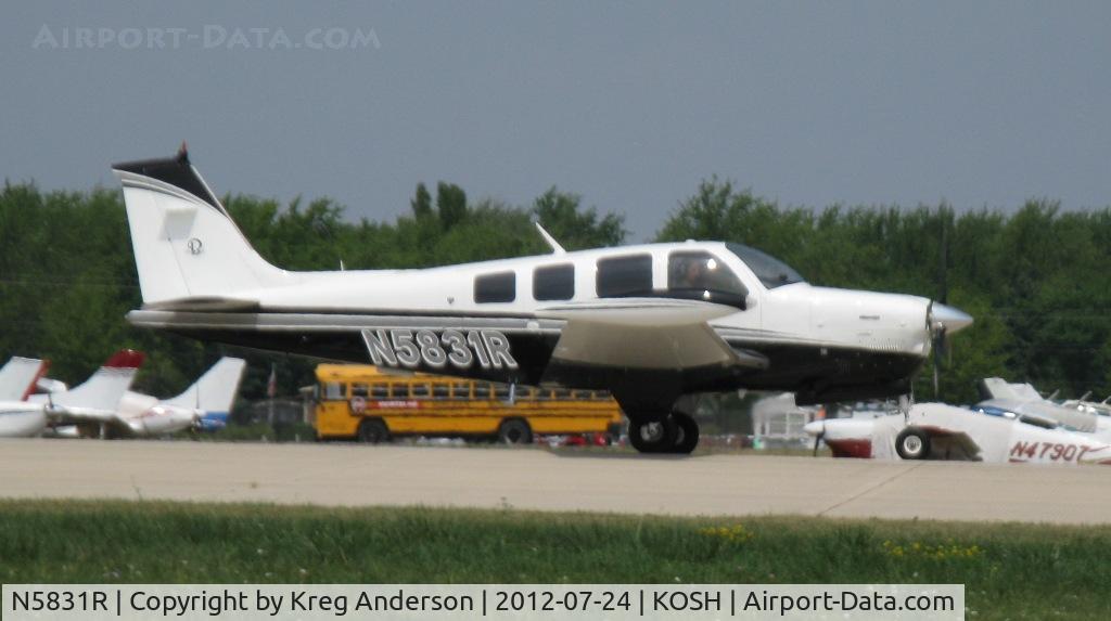 N5831R, 1983 Beech A36 Bonanza 36 C/N E-2096, EAA AirVenture 2012