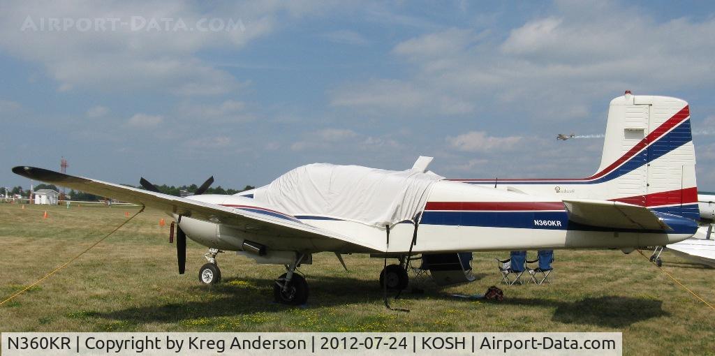 N360KR, 1961 Beech D50E Twin Bonanza C/N DH-320, EAA AirVenture 2012