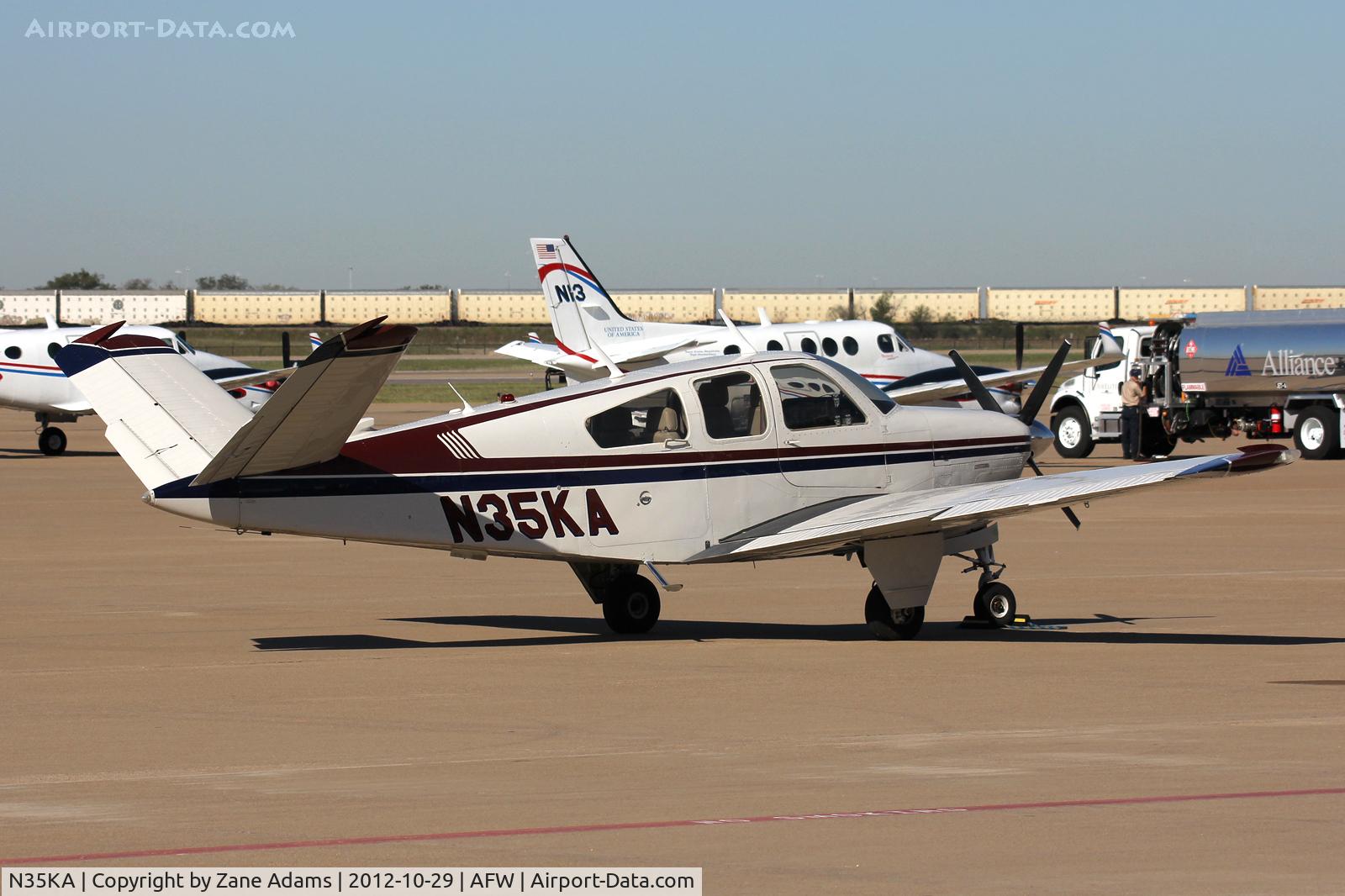 N35KA, 1979 Beech V35B Bonanza C/N D-10231, At Alliance Airport - Fort Worth, TX