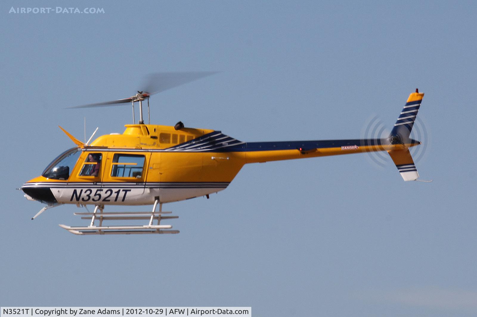 N3521T, 1979 Bell 206B C/N 2703, At Alliance Airport - Fort Worth, TX