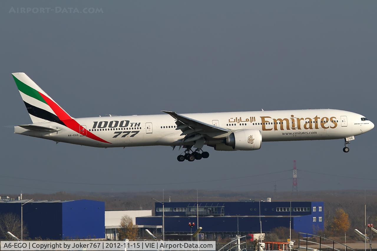 A6-EGO, 2012 Boeing 777-31H/ER C/N 35598, Emirates