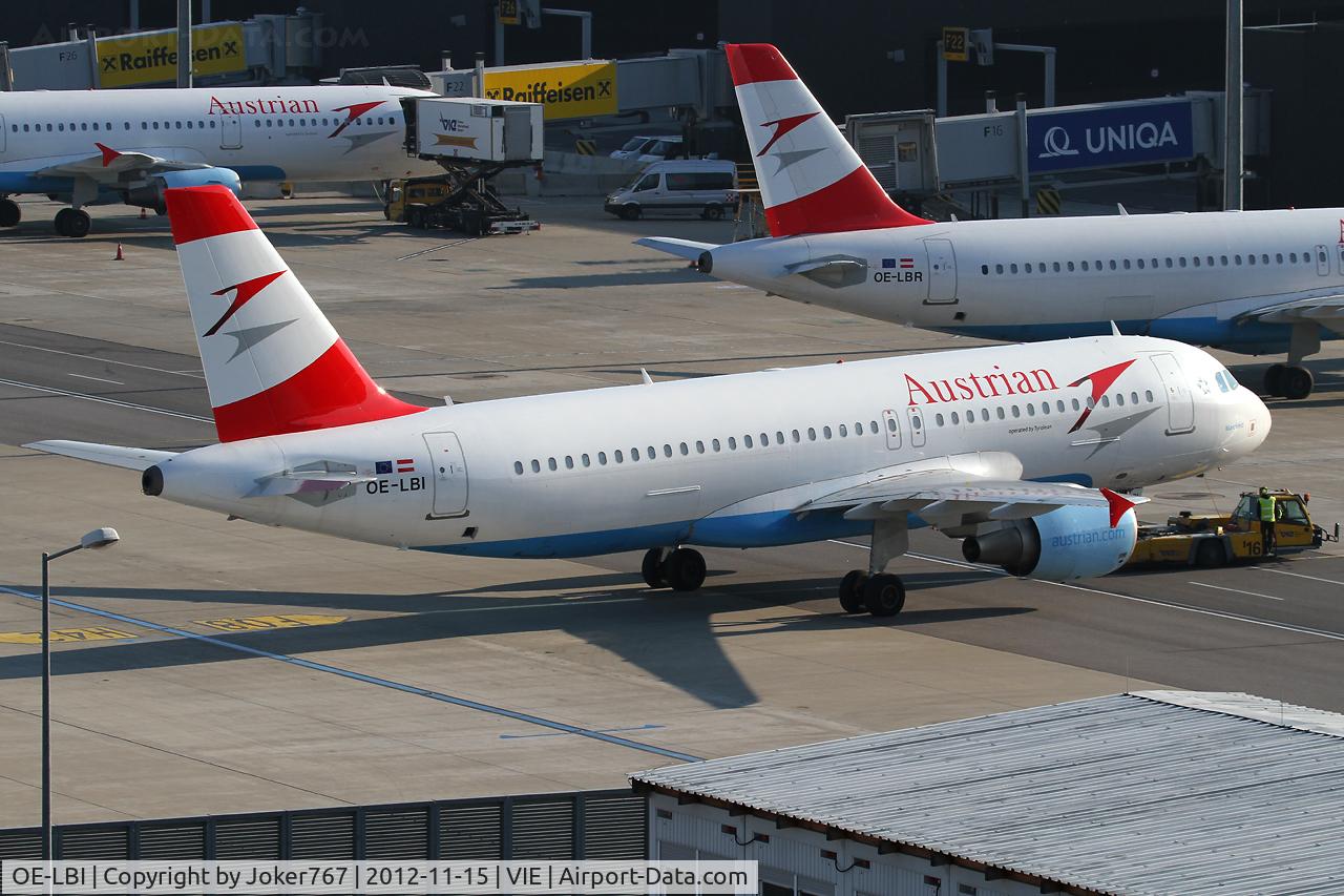 OE-LBI, 2003 Airbus A320-214 C/N 1937, Austrian Airlines
