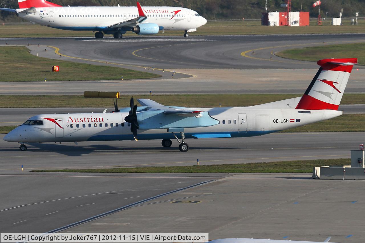 OE-LGH, 2002 De Havilland Canada DHC-8-402Q Dash 8 C/N 4075, Austrian Airlines