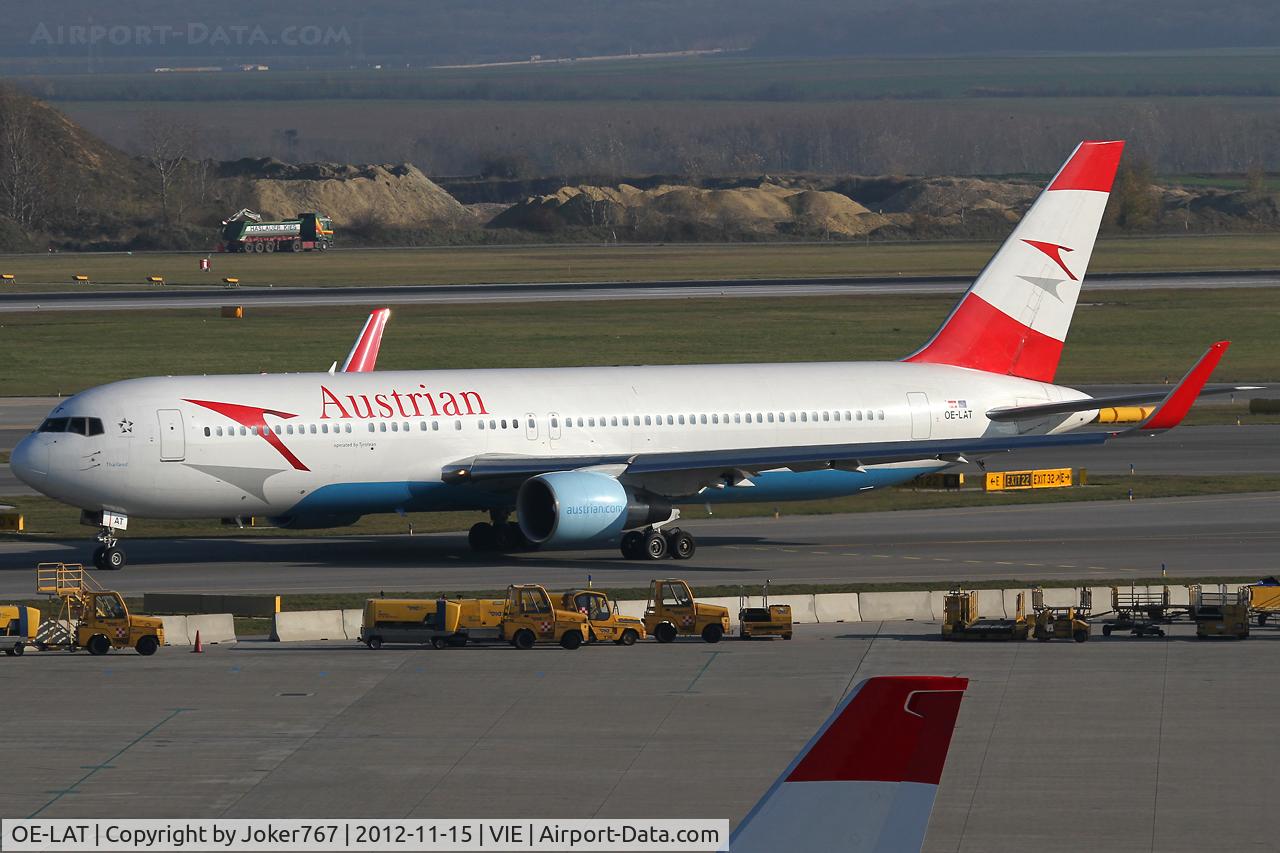 OE-LAT, 1991 Boeing 767-31A C/N 25273, Austrian Airlines