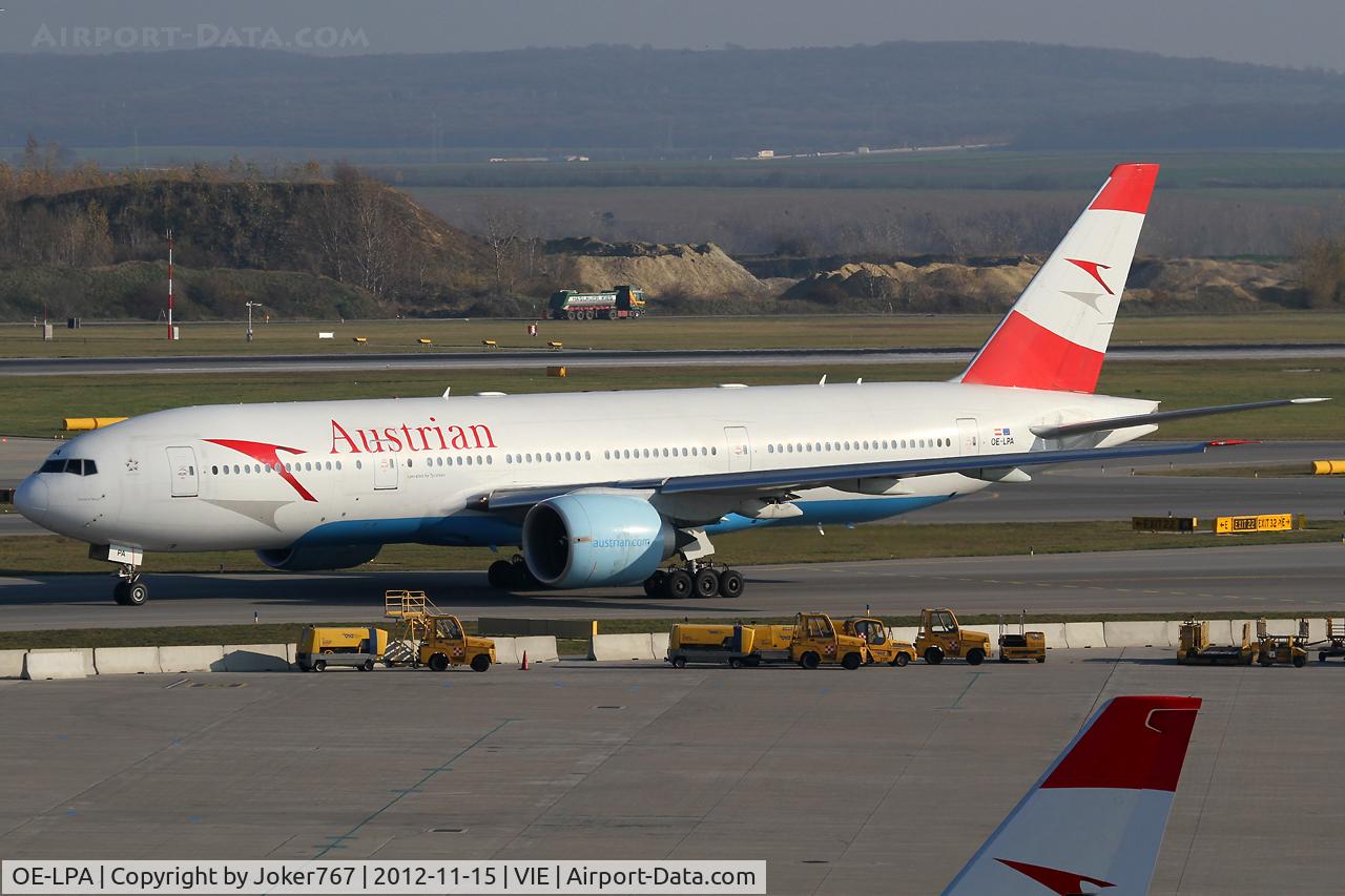 OE-LPA, 1997 Boeing 777-2Z9/ER C/N 28698, Austrian Airlines