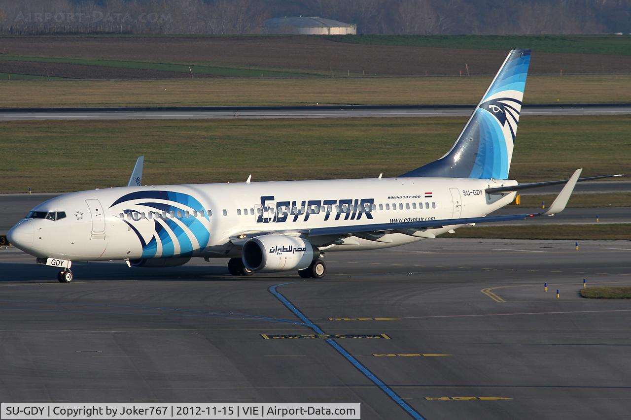 SU-GDY, 2010 Boeing 737-866 C/N 40758, Egyptair