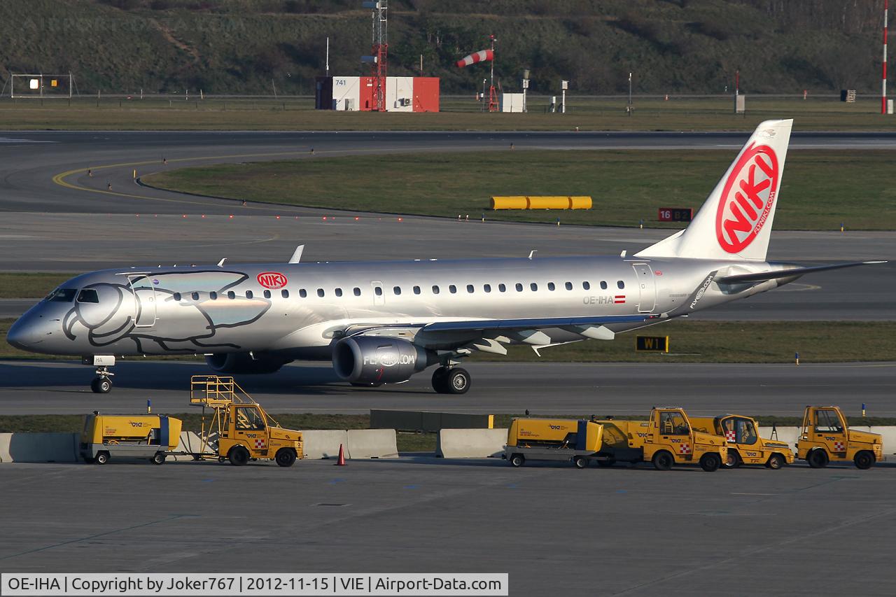 OE-IHA, 2009 Embraer 190LR (ERJ-190-100LR) C/N 19000285, NIKI