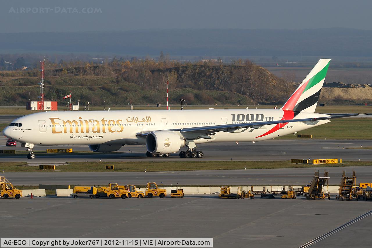 A6-EGO, 2012 Boeing 777-31H/ER C/N 35598, Emirates