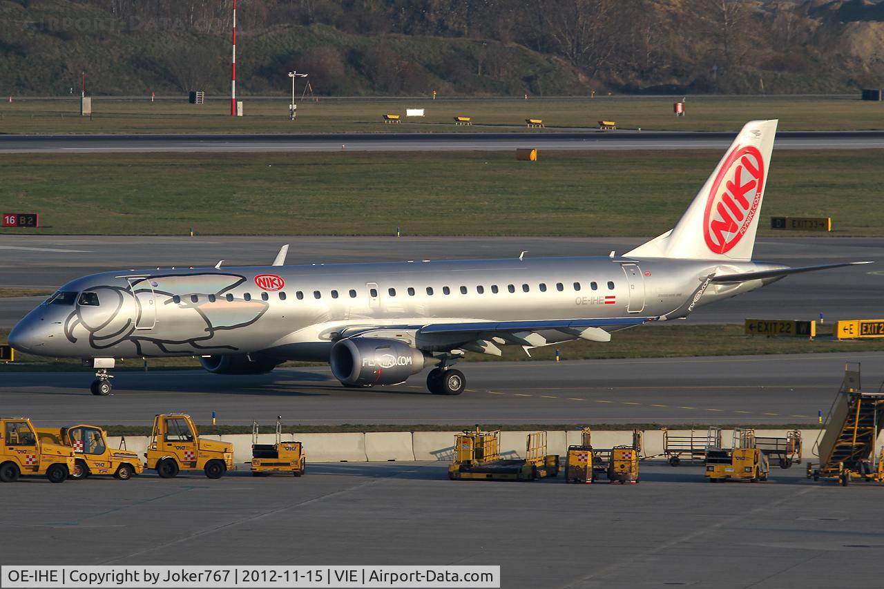 OE-IHE, 2010 Embraer 190LR (ERJ-190-100LR) C/N 19000387, NIKI