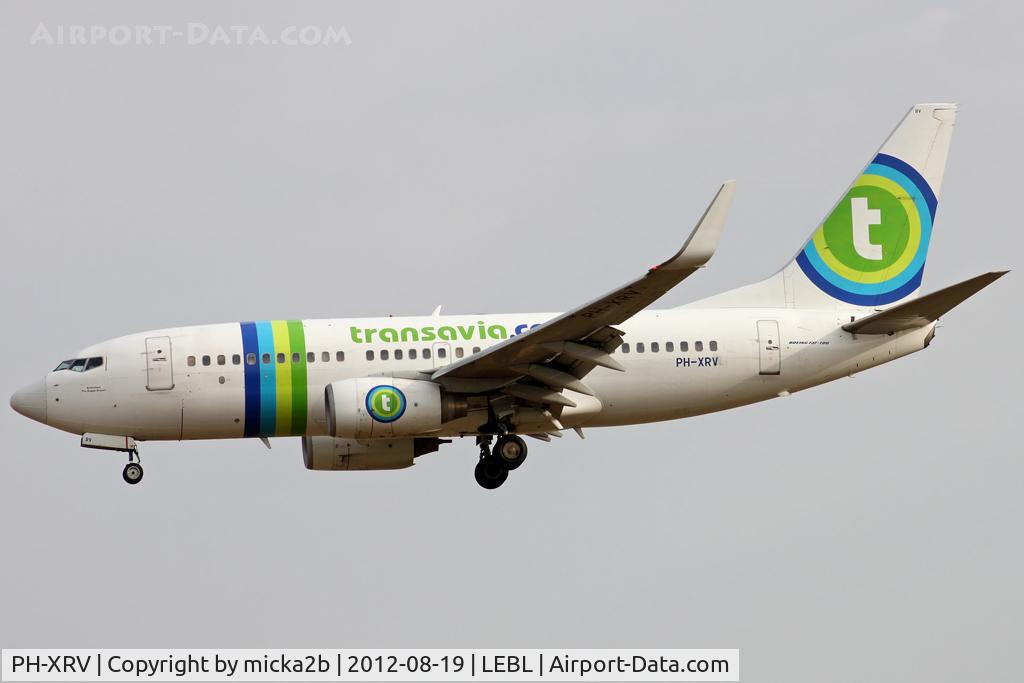 PH-XRV, 2005 Boeing 737-7K2 C/N 34170, Landing