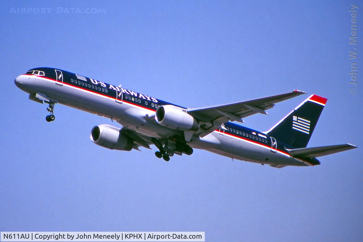 N611AU, 1993 Boeing 757-2B7 C/N 27123, March 1999