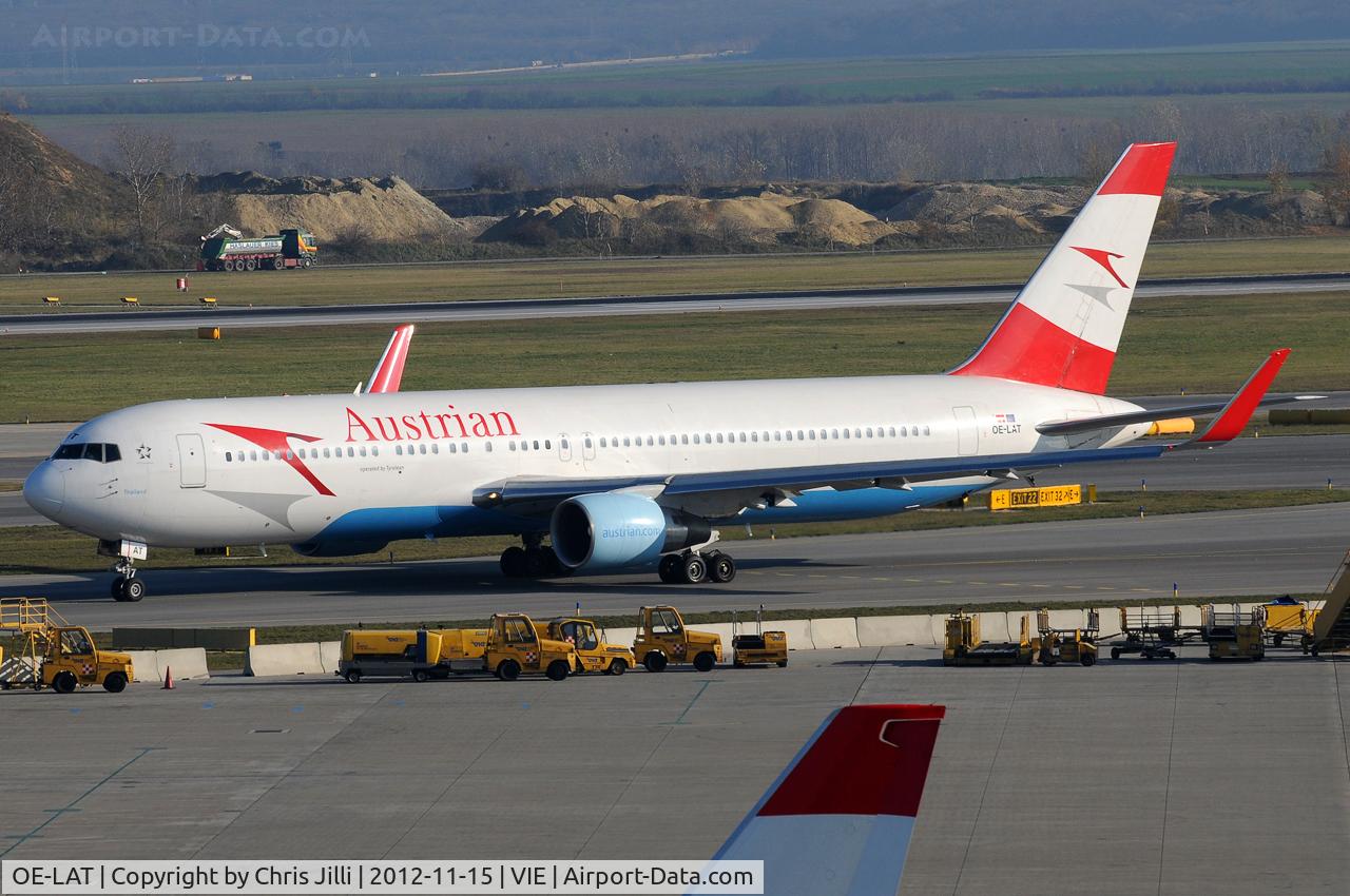 OE-LAT, 1991 Boeing 767-31A C/N 25273, Austrian Airlines