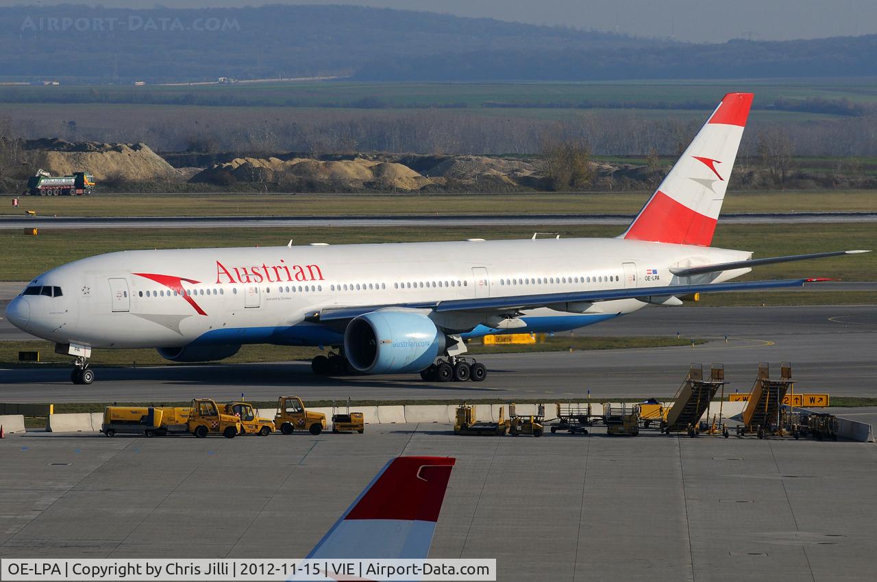 OE-LPA, 1997 Boeing 777-2Z9/ER C/N 28698, Austrian Airlines