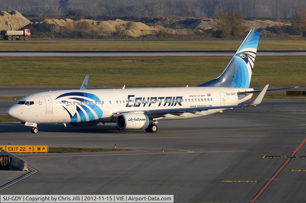 SU-GDY, 2010 Boeing 737-866 C/N 40758, Egyptair