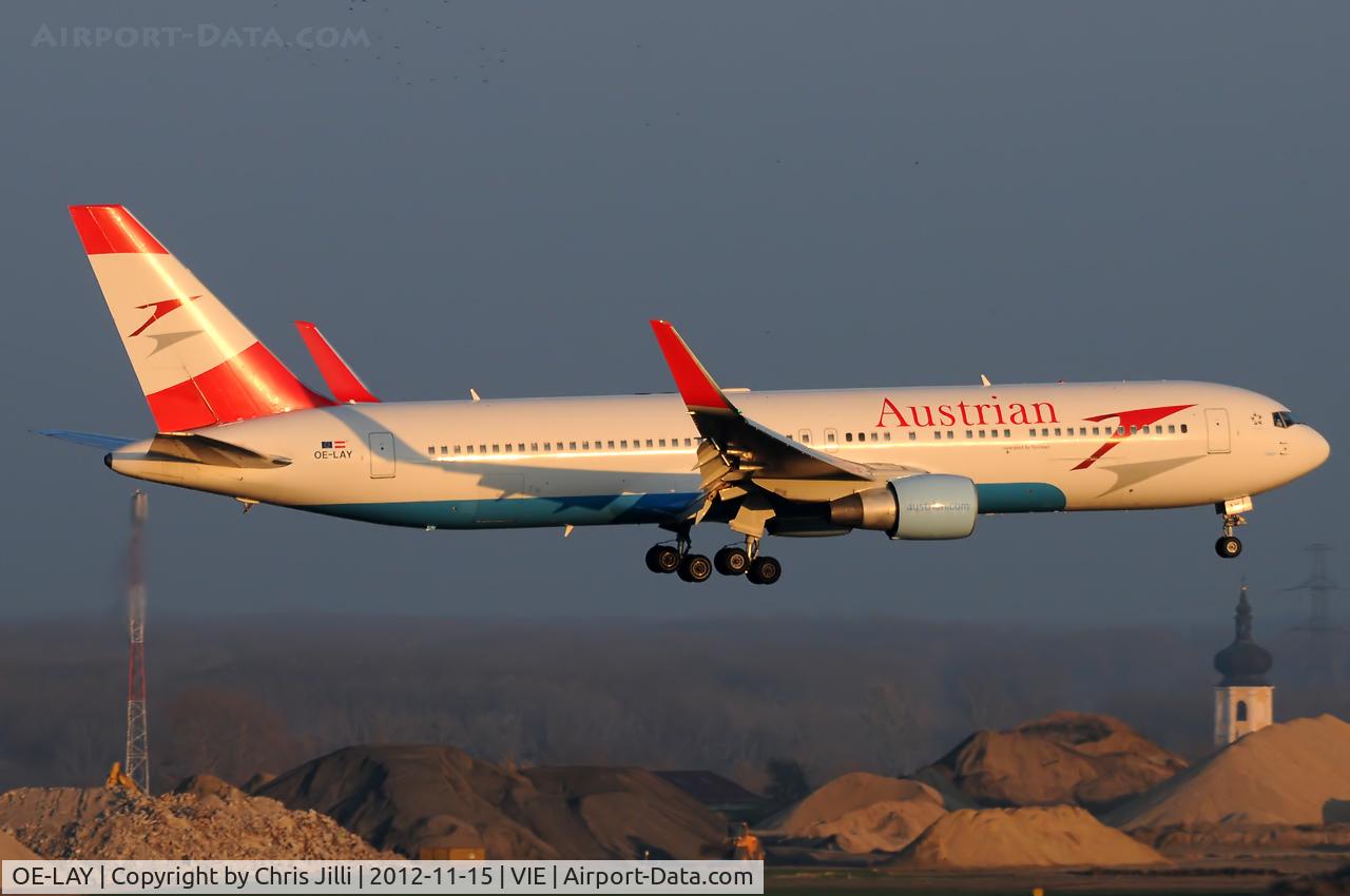 OE-LAY, 1998 Boeing 767-3Z9/ER C/N 29867, Austrian Airlines